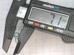 Bulong 4x15 chìm sắt mạ đầu côn bake