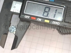 Bulong 5x30 chìm sắt mạ đầu côn bake