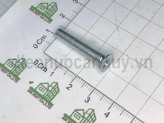 Bulong 5x30 chìm sắt mạ đầu côn bake