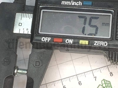 Bulong 4x6 xẻ rãnh sắt mạ đầu tròn bake