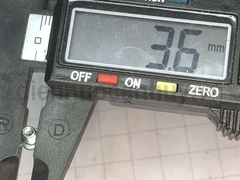 Bulong 4x6 xẻ rãnh sắt mạ đầu tròn bake