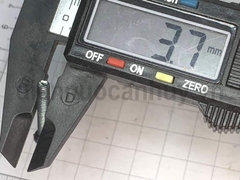 Bulong 4x25 xẻ rãnh sắt mạ đầu tròn bake