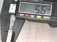 Bulong 3x50 xẻ rãnh sắt mạ đầu dù bake