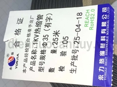 Ghen co nhiệt F35 màu đen (25m/cuộn)