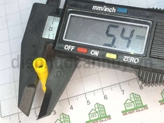 Cốt ống nối thẳng bọc nhựa 2.5 vàng (1000 cái/túi)