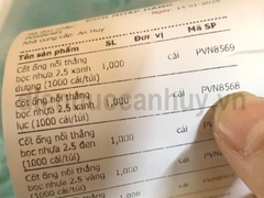 Cốt ống nối thẳng bọc nhựa 2.5 xanh lục (1000 cái/túi)