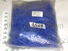 Cốt ống nối thẳng bọc nhựa 2.5 xanh dương (1000 cái/túi)
