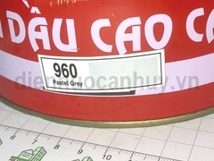 Sơn dầu Lobster thái mầu ghi Pastel mã 960 lọ 3 lít