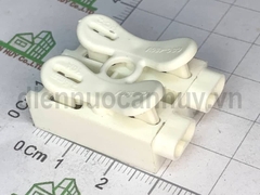 Đầu nối nhanh dây điện bóng đèn trắng bập bênh trắng to