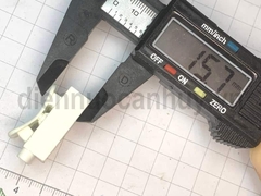 Đầu nối nhanh dây điện bóng đèn trắng bập bênh trắng to