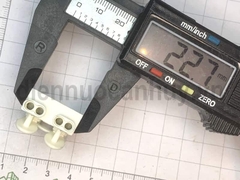 Đầu nối nhanh dây điện bóng đèn trắng bập bênh trắng to