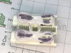 Đầu nối nhanh dây điện bóng đèn trắng bập bênh trắng to