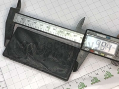 Nút nhựa chân bàn chữ nhật - 50x100mm
