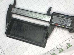 Nút nhựa chân bàn chữ nhật - 50x100mm