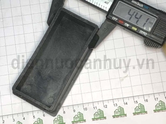 Nút nhựa chân bàn chữ nhật - 50x100mm