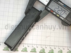 Nút nhựa chân bàn chữ nhật - 50x100mm