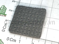Miếng lót chân bàn, ghế  vuông 27x27mm 15 cái/vỉ