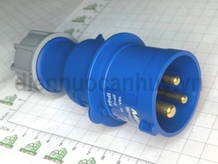 MPE phích cắm công nghiệp 3 chấu IP44 16A 2P+E MPN2-013