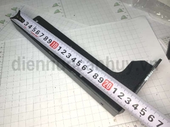Pat (Bas) sắt bàn trang điểm, sơn đen cát - 230x100x3mm