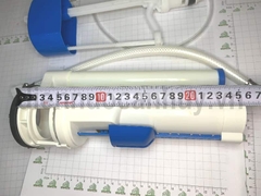 Bộ xả nhấn liền khối cao xanh