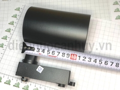 RD12-TT-04 đèn rọi 12W vỏ đen thấu kính ánh sáng trung tính