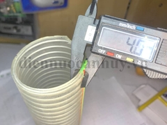 Ống nhựa lõi thép Phú thịnh Phi 60 dày 3.0mm (30 m/cuộn - 32 kg/cuộn)