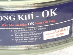 ống khí nén nhật OK TPU 4x2x200m phi 4