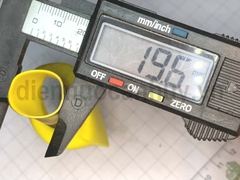 Ghen co nhiệt F35 vàng (25m/cuộn)