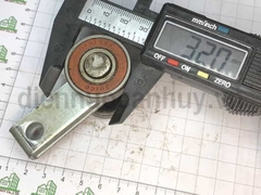 Bi treo 2 bánh nhỡ cửa lùa sắt