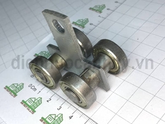 Trụ xoay 4 bánh bé cửa lùa sắt