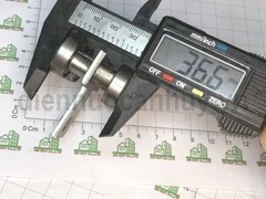 Trụ xoay 4 bánh bé cửa lùa sắt