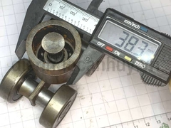 Trụ xoay 4 bánh đại cửa lùa sắt