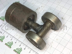 Trụ xoay 2 bánh bé cửa lùa sắt