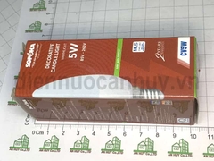 Bóng nến đui nhỏ E14 VÀNG 5W Sopoka CV5W