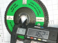 Đá nhám ráp xếp Hải Dương A100x100x16 mm mác xanh