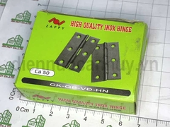 Bản lề inox 50 inox 20 cái/hộp