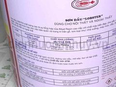 Sơn dầu Lobster thái mầu Xám đậm Dawn Gray 927 lọ 3 lít (10m2/lọ)