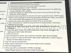 Bộ đầu nối nhanh khí nén OEM  Z- SH20 + PH20 Thép mạ Tự động khóa một tay