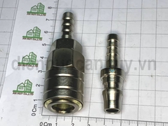 Bộ đầu nối nhanh khí nén OEM  Z- SH20 + PH20 Thép mạ Tự động khóa một tay
