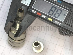 Bộ đầu nối nhanh khí nén OEM  Z- SH20 + PH20 Thép mạ Tự động khóa một tay