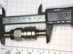 Bộ đầu nối nhanh khí nén OEM Z- SM20 + PM20 Thép mạ Tự động khóa một tay