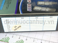 Bộ đầu nối nhanh khí nén OEM Z- SM20 + PM20 Thép mạ Tự động khóa một tay
