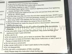 Bộ đầu nối nhanh khí nén OEM Z- SM20 + PM20 Thép mạ Tự động khóa một tay