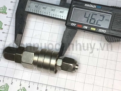 Bộ đầu nối nhanh khí nén OEM Z- SP30 + PP30 Thép mạ Tự động khóa một tay