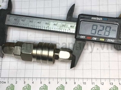 Bộ đầu nối nhanh khí nén OEM Z- SP30 + PP30 Thép mạ Tự động khóa một tay