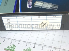 Bộ đầu nối nhanh khí nén OEM Z- SP30 + PP30 Thép mạ Tự động khóa một tay