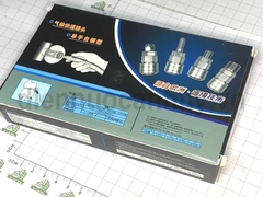 Bộ đầu nối nhanh khí nén OEM Z- SP30 + PP30 Thép mạ Tự động khóa một tay