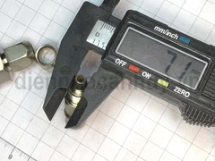 Bộ đầu nối nhanh khí nén OEM Z- SP20 + PP20 Thép mạ Tự động khóa một tay