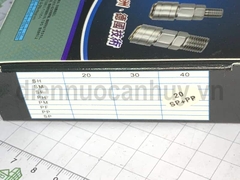 Bộ đầu nối nhanh khí nén OEM Z- SP20 + PP20 Thép mạ Tự động khóa một tay