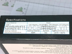 Bộ đầu nối nhanh khí nén OEM Z- SP20 + PP20 Thép mạ Tự động khóa một tay